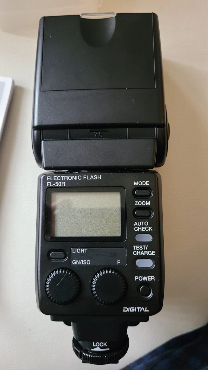 New! OLYMPUS FL-50R Electronic Flash for Olympus SLR Cameras | eBay