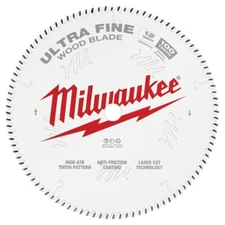 Milwaukee 48-40-1228 12 in. 100T Ultra Fine Finish Circular Saw Blade