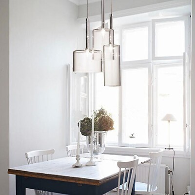 3 Heads Modern LED Chandelier Pendant Lamp Dining Room Ceiling Light Fixture