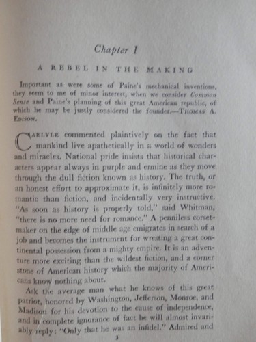 THOMAS PAINE: PROPHET UND MÄRTYRER DER DEMOKRATIE von Mary Agnes Best 1927, HC GC - Bild 10 von 13