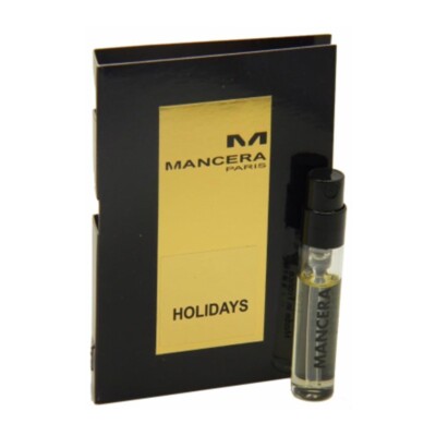 Mancera Holidays EDP Vial Sample 2ml 0.07oz New With Card