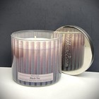 BLACK TIE Candle BATH & BODY WORKS 14.5 oz Large 3-Wick White Barn Candles