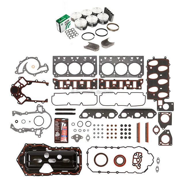 Полный комплект прокладок подшипников поршней подходит для 95-02 Chevrolet Camaro Pontiac Firebird 3.8 - Изображение 2 из 4