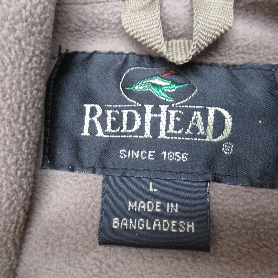 Sudadera con Capucha Real Tree Para Hombre Grande Marrón Camuflaje Cabeza Roja Pullover Resistente al Agua Caza Foto 3 de 4