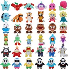 Anime Super Mario Bros Hot Plush Toys Stuffed Plushie Doll Kids Xmas Gifts