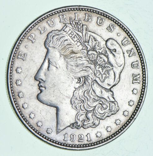 Lot en vrac - (1) 1921 P or D ou S dollar argent Morgan 90 % lingots aigle Rev - Photo 1 sur 4