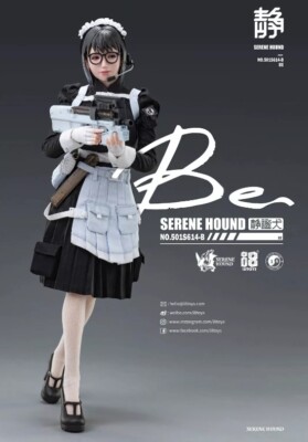 I8Toys 501S614-B ''Be'' Serene Hound Troop 1/6 Scale 12In Maid Team Action Figure