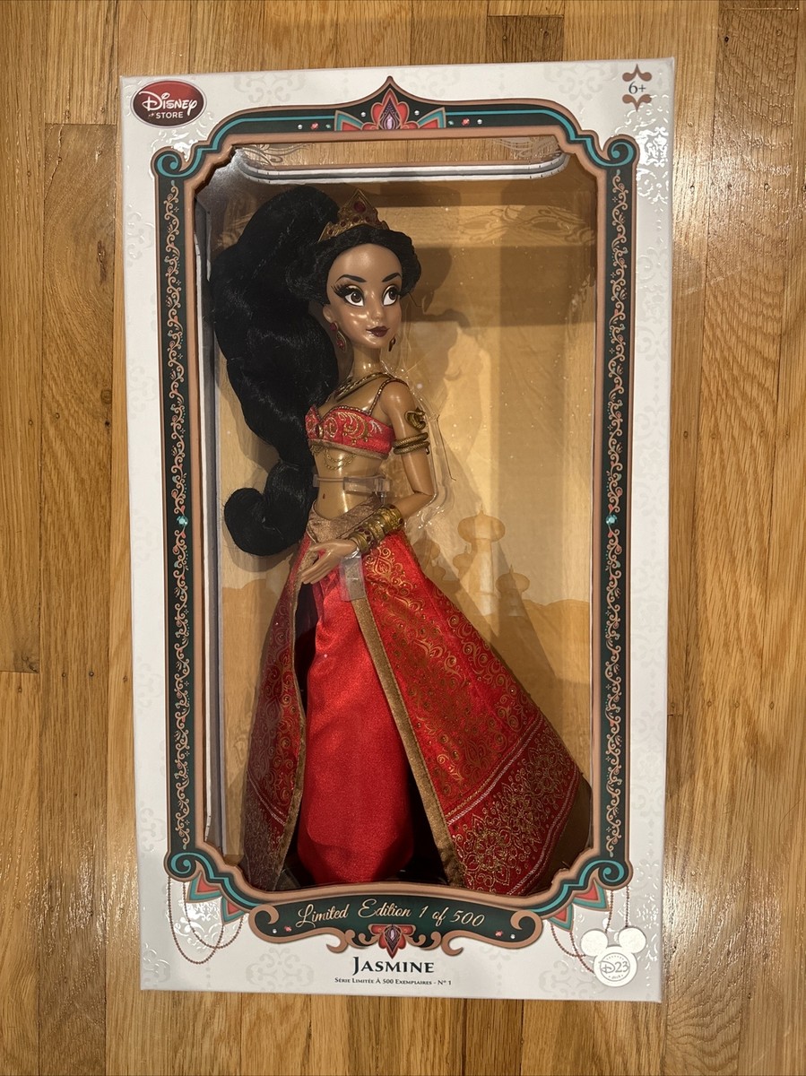 Disney ⭐️ D23 Red Slave Jasmine ⭐️ 17” Doll Limited Edition of