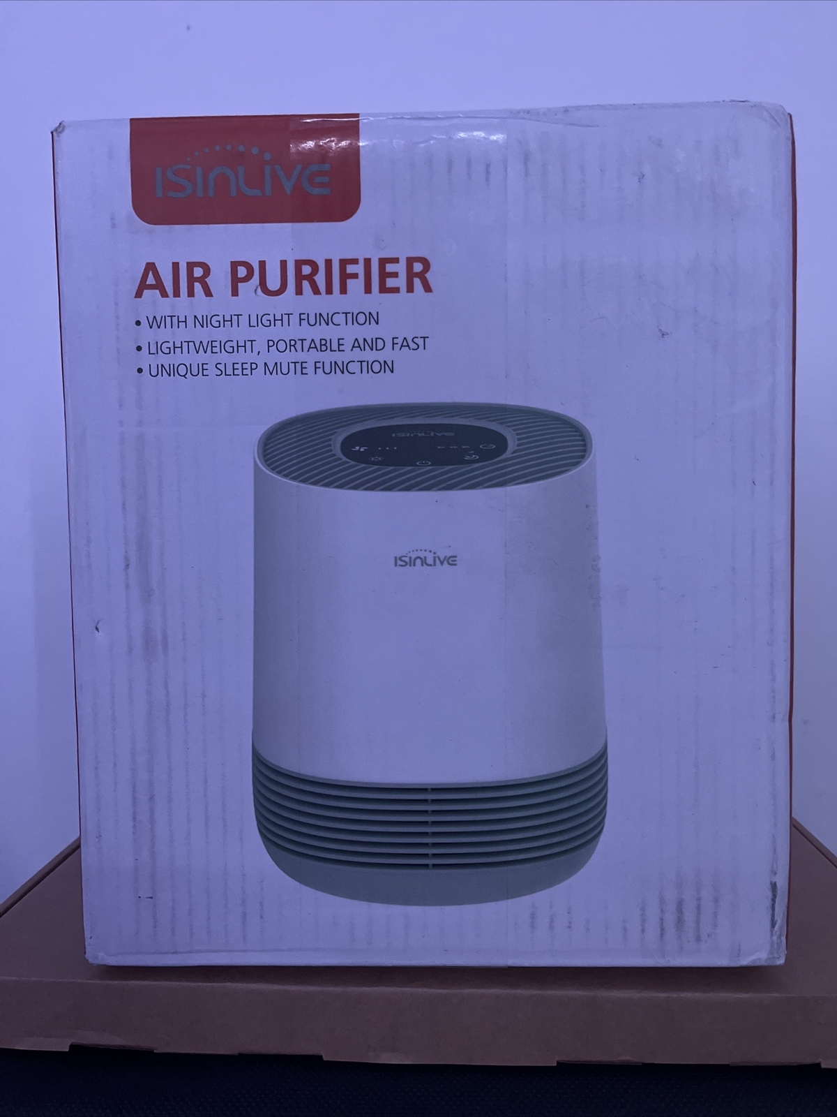 Air Purifier IsinLive Vortex V1 - Improve Air In Any Room Of Your Home-image
