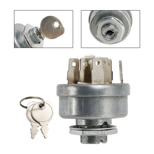 33-383 Ignition Switch With Keys Compatible With Murray 092556 140301 7 Post - Foto 1 di 11