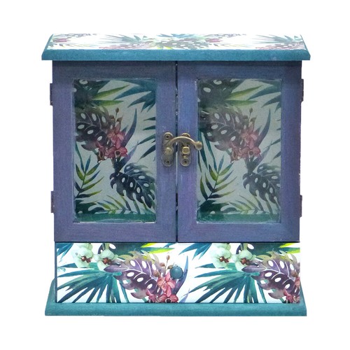 Boyle Craft Mini Wooden Kids/Children DIY Painting Cabinet Box w/Drawer 10x22cm - Picture 4 of 4