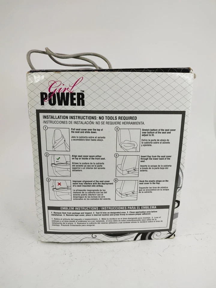 Juego de volante y emblema cubierta de asiento amor Pilot Automotive Infiniti Foto 4 de 4