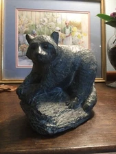 We A Wolf Sculpture Large Raccoon