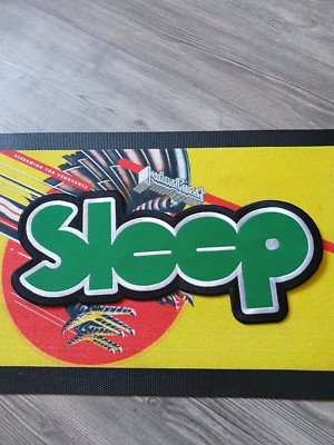 Sleep Patch Shape Patch Backpatch Stoner Doom Metal Battle Jacket Kutte Om *