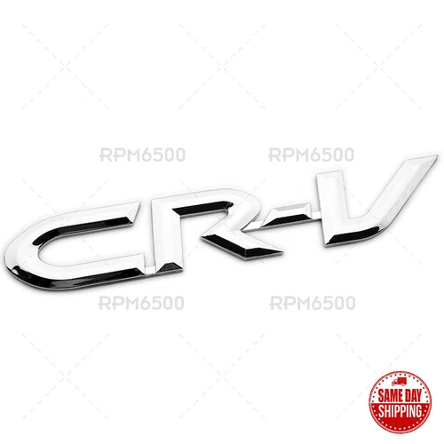 02-06 Honda CRV CR-V Liftgate Rear Letter Logo Badge Replace Emblem Sport Chrome