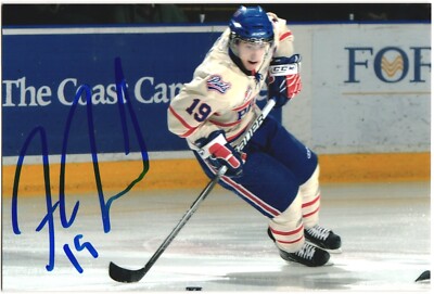 Jordan Weal Autographed 4x6 Color Photo Regina Pats #19 B