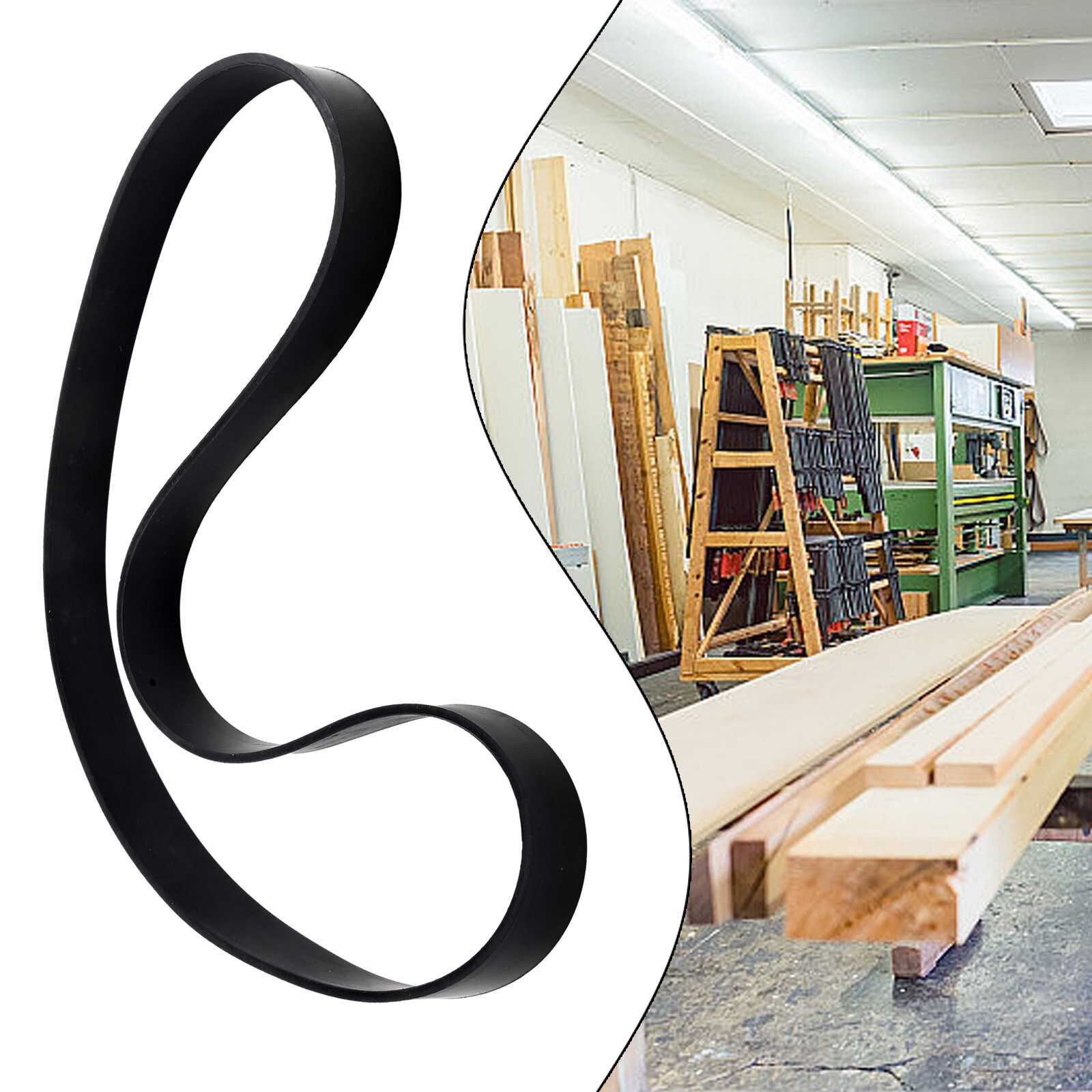 Reliable Rubber Band for 17/18/19 Inch Scroll Wheel Band Saws Longevity