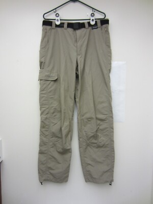 Schoffell Lightweight Beige Hiking Outdoor Pants Mens 38x33