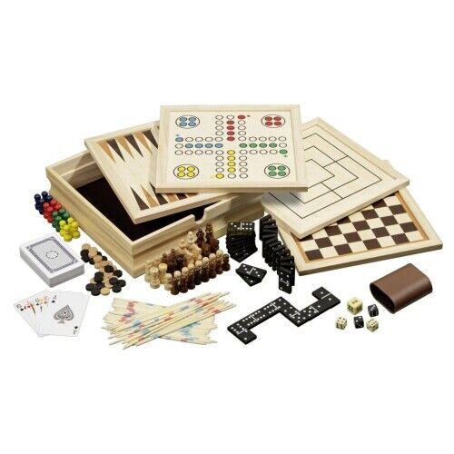 Wood Game Collection - Incl. 10 Games - Small - Picture 7 of 7