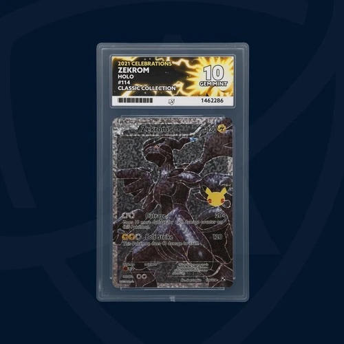 Pokémon TCG Ace 10 Zekrom Celebrations Classic Collection #114/114 Perfect Subs