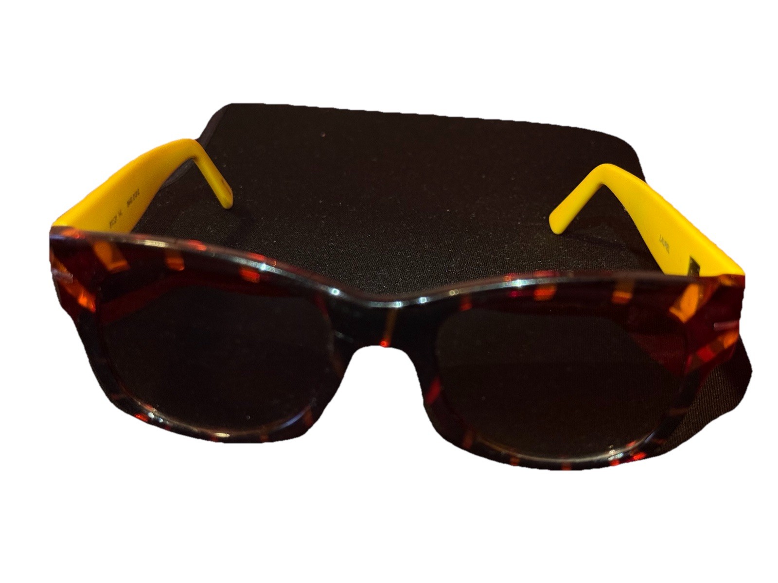 Gap LAUREL Tortoise Shell/Yellow Square Sunglasse… - image 6