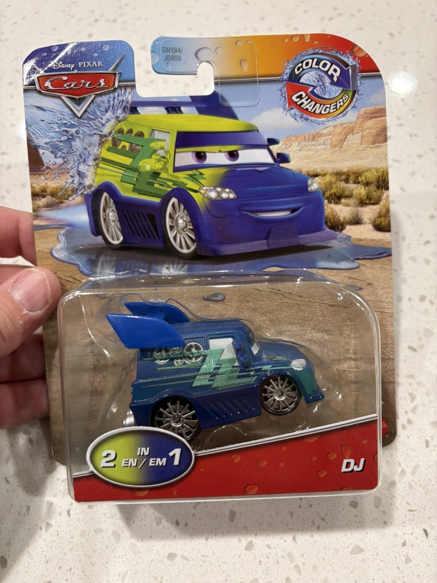 2020 Disney Pixar Cars Color Changers DJ Car New Sealed Free Ship
