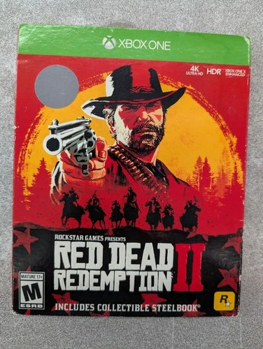 **NEW** Red Dead Redemption 2 Xbox One Steelbook Edition **SEE DESCRIPTION**
