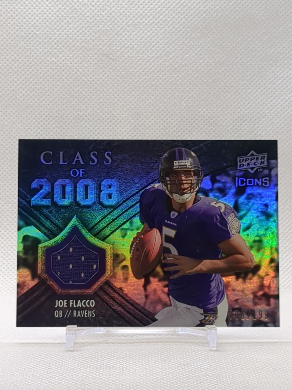 Joe Flacco Upper Deck Icons Class of 2008 #CO19 Base