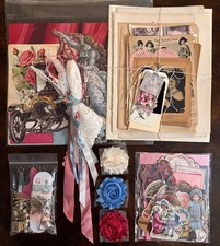 200 Pc. Lot Junk Journal Scrapbook Ephemera Embellishments Vintage Victorian...