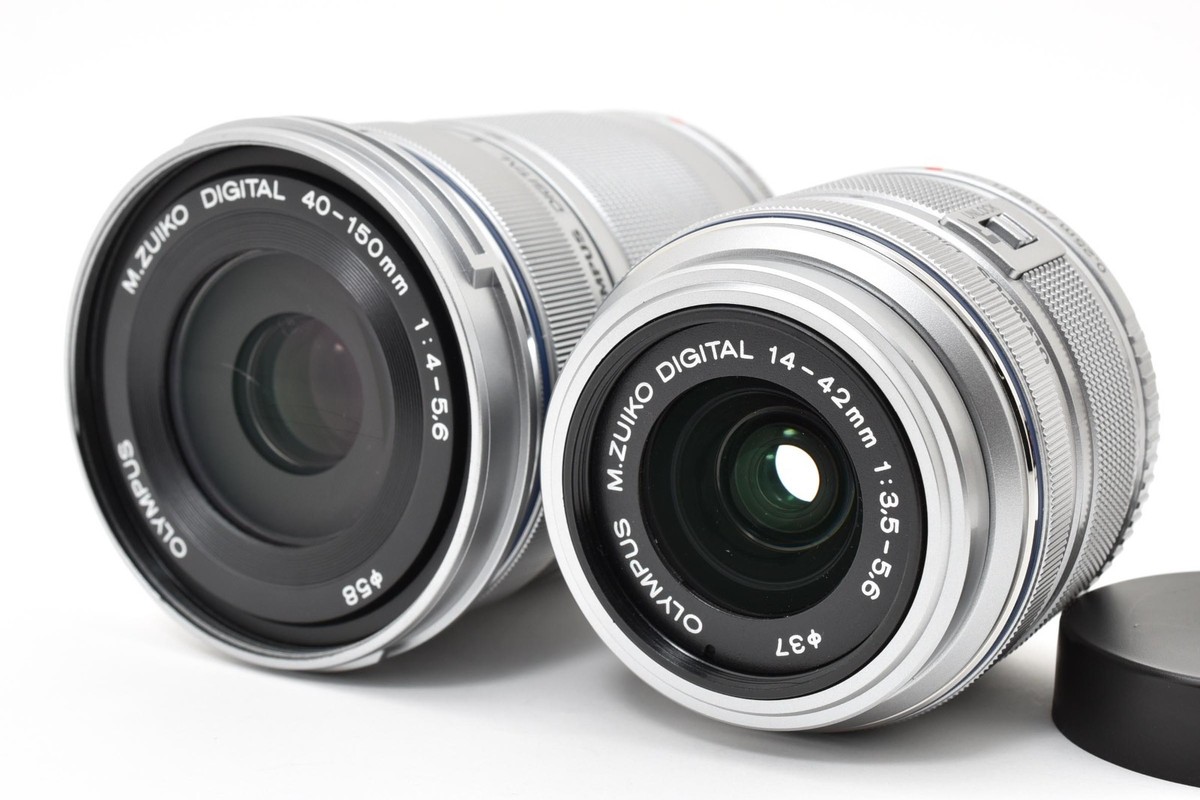 Olympus PEN E-PL5 16.1MP Digital SLR Camera - Silver (Kit w/ M