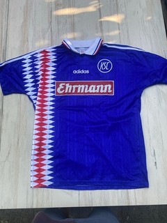 KSC Trikot Nummer 10 ("Ike" Häßler 1995)