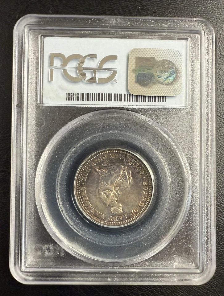1893 Isabella Quarter 25C - Series: 100 Coin: 1 - PCGS MS 63 : $753.33 - Image 2 of 3