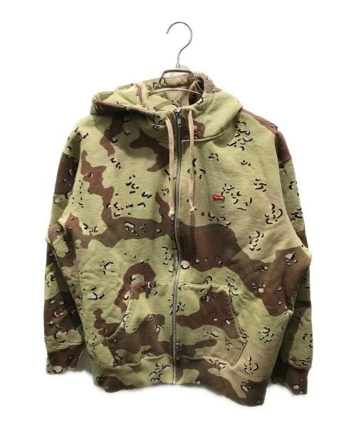 Sweat à capuche zippé L Supreme petite boîte masque facial 20Aw