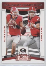 2020 Contenders Draft Picks Collegiate Connections Jacob Eason Jake Fromm 0f2i