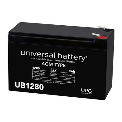UPG 12V 8Ah Razor EcoSmart Metro Electric Scooter Battery
