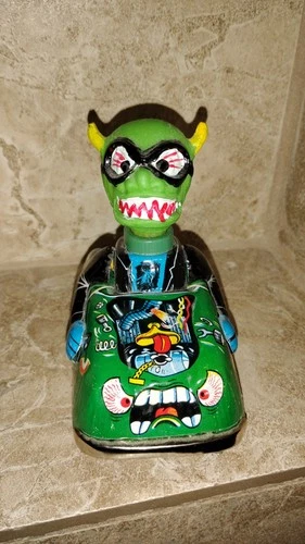 Marx Toys Friction Nutty Mad Car Made In Japan 1960s Original Box Nice Condition