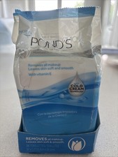 PONDS Original Fresh Moisture Towelettes Cold Cream Makeup Remover ExpOct/19
