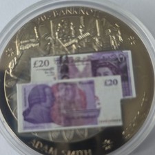 2017 UK £2 First World War Aviation Silver Colour Commemorative Coin