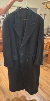 Rajawonhse double breasted Englash cashmere heavy-weight top coat, price reducti