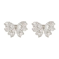 Sparkling Butterfly Ear Clip For Freeclip 1/2 Headphones Secure Clip On Charm