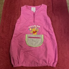 Vintage Y2K Winnie The Pooh Disney Romper Dress Size 4T