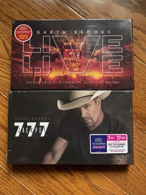 Garth Brooks Live + Triple Live  777 Jackpot  Box Sets   Exclusive Coliseum Sets