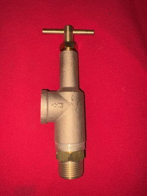 #ad #ad TeeJet Spraying Systems Pressure Relief Valve Brass 700 PSI 3 4quot;IN amp; Outlet $89.90