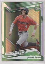 2022 Panini Elite Extra Edition Status Green 273/499 Justin Boyd #73 0c6