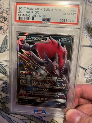 Zoroark-GX graded PSA 10 for sale on eBay