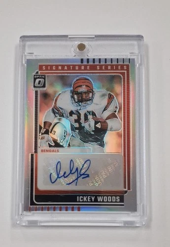 2025 Donruss Optic Ickey Woods Base (RAW)