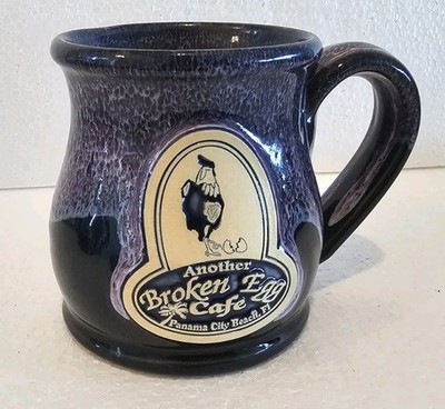 Another Broken Egg Cafe Coffee Mug Cup Panama City Beach Florida Deneen Pottery