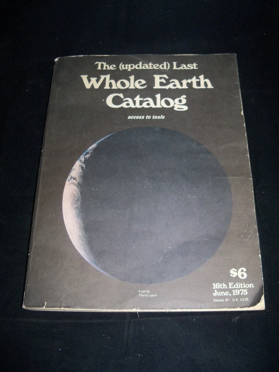 Whole Earth Catalog In Antiquarian & Collectible Books for sale - eBay