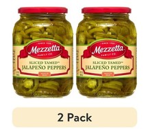 (2 pack) Mezzetta Sliced Tamed  Jalapeño Pep...