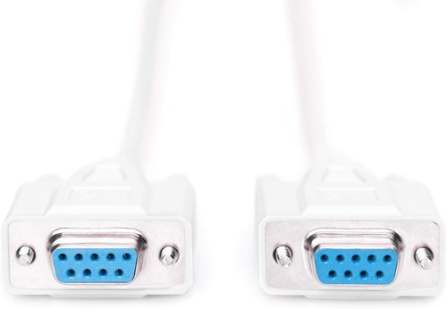 DIGITUS Serielles Anschluss-Kabel - D-Sub 9 zu D-Sub 9 - Buchse zu Buchse - 2.0m - Bild 2 von 3